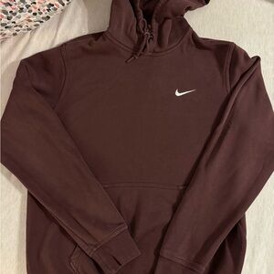 Nike Men's Dark Brown Hoodie